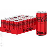 Coca-Cola Zero 0.2L puszka (24szt)